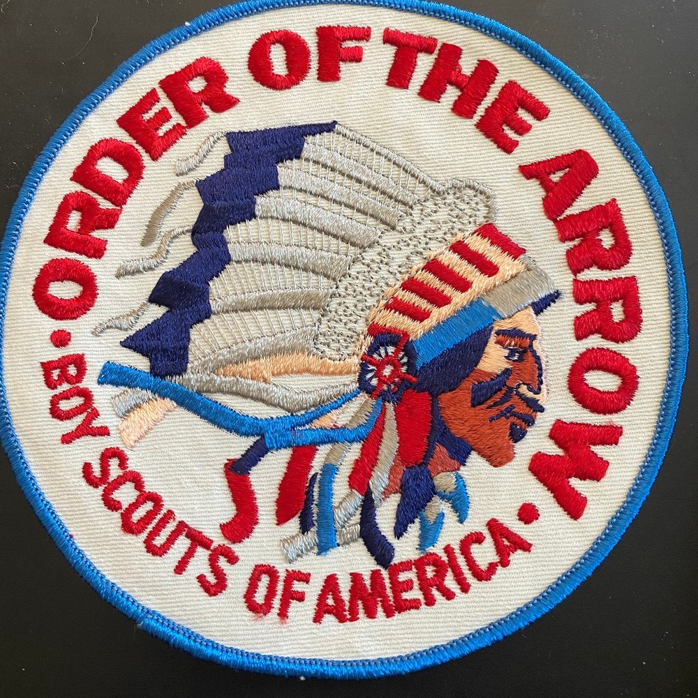 1968-1969 Boy Scouts of America 6 in diameter cloth sew-on patch
